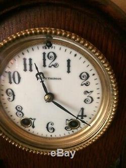 Rare Antique Seth Thomas Milan City Series Mantle Clock C/1900