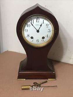 Rare Antique Seth Thomas Onion Balloon Top City Series Mantle Clock Savoy Model