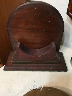 Rare Antique Seth Thomas Pilot House Ships Clock Case & Stand 8+ Dial