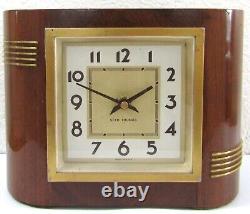 Rare Art Deco Seth Thomas No. 5E Console Mantle Clock