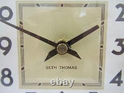 Rare Art Deco Seth Thomas No. 5E Console Mantle Clock