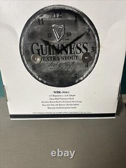 Rare Guinness Beer Seth Thomas Wall Clock In Original Packaging Approx 12