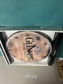 Rare Guinness Beer Seth Thomas Wall Clock In Original Packaging Approx 12