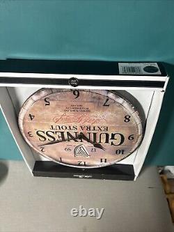 Rare Guinness Beer Seth Thomas Wall Clock In Original Packaging Approx 12