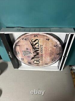 Rare Guinness Beer Seth Thomas Wall Clock In Original Packaging Approx 12