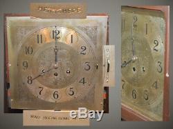 Rare Restored Herschede Model 1002-1918 Antique Hanging Westminster Chimes Clock