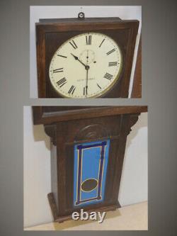 Rare Restored Seth Thomas Regulator 25-1907 Railroad Regulator Antique Clock