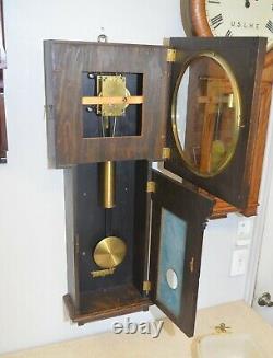 Rare Restored Seth Thomas Regulator 25-1907 Railroad Regulator Antique Clock