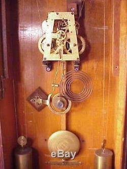 Rare Running Seth Thomas Lincoln Weighted Mantel Clock