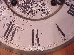 Rare Running Seth Thomas Lincoln Weighted Mantel Clock