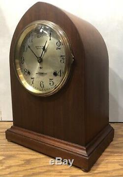 Rare Seth Thomas 5 Bell Sonora Chime Westminster Chime Table Shelf Mantle Clock