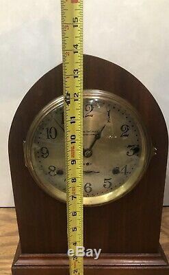 Rare Seth Thomas 5 Bell Sonora Chime Westminster Chime Table Shelf Mantle Clock