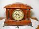 Rare Seth Thomas 8-day Time & Strike Mahogany Adamantine Mantel Clock Ca 1912