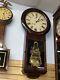 Rare Seth Thomas Mahogany No 1 Regulator Clock, Round Top, Just Serviced