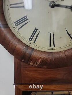 Rare Seth Thomas No 1 Regulator Clock, Round Top, Good Working Condition