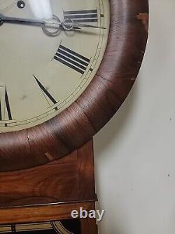 Rare Seth Thomas No 1 Regulator Clock, Round Top, Good Working Condition