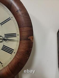 Rare Seth Thomas No 1 Regulator Clock, Round Top, Good Working Condition