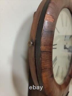 Rare Seth Thomas No 1 Regulator Clock, Round Top, Good Working Condition