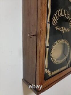 Rare Seth Thomas No 1 Regulator Clock, Round Top, Good Working Condition