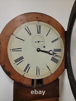 Rare Seth Thomas No 1 Regulator Clock, Round Top, Good Working Condition