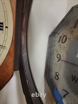 Rare Seth Thomas No 1 Regulator Clock, Round Top, Good Working Condition