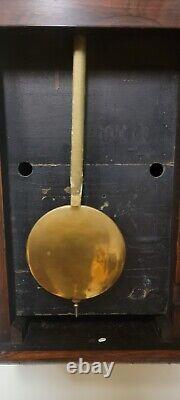 Rare Seth Thomas No 1 Regulator Clock, Round Top, Good Working Condition