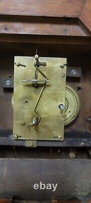 Rare Seth Thomas No 1 Regulator Clock, Round Top, Good Working Condition