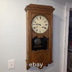 Rare Seth Thomas Regulator Clock, Possibly Bundy Case