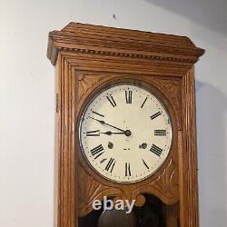 Rare Seth Thomas Regulator Clock, Possibly Bundy Case