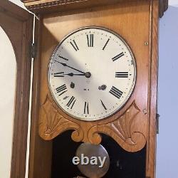 Rare Seth Thomas Regulator Clock, Possibly Bundy Case