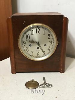 Rare Seth Thomas Westminster Chime Mantle Clock With 113 Movement