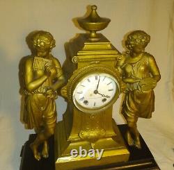 Rare Seth Thomas late 1800's mantel clock (over 26 pounds)