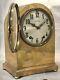 Rare Vintage Antique Usa Seth Thomas Strikes Keywound Bronze Clock W Pendulum