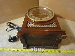 Rare! Vintage Seth Thomas Northbury E704, 1/4 hr chiming mantel clock, works