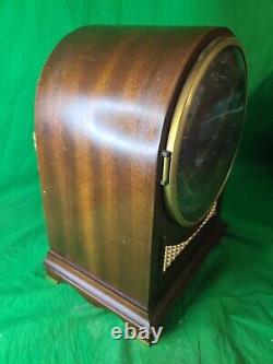 Rare + Vintage Seth Thomas Northbury E704 Electric Mechanical Mantel Clock