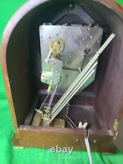 Rare + Vintage Seth Thomas Northbury E704 Electric Mechanical Mantel Clock