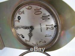 Rare Vintage Small Brass Seth Thomas Mantle Clock. Running strong