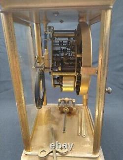 Restore Project Antique SETH THOMAS Crystal Regulator Clock AS-IS For PARTS