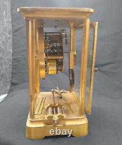 Restore Project Antique SETH THOMAS Crystal Regulator Clock AS-IS For PARTS