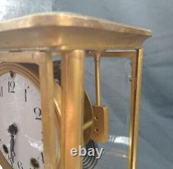 Restore Project Antique SETH THOMAS Crystal Regulator Clock AS-IS For PARTS