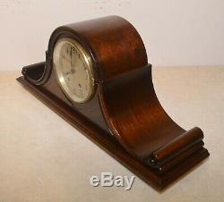 Restored And Scarce Seth Thomas Rideau-1921 Antique Cabinet Clock In Mahogany