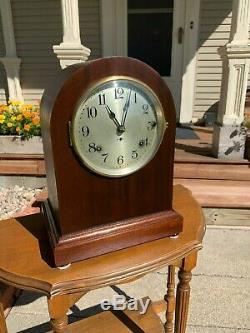 Restored Antique 1921 Seth Thomas Chime Clock No. 11 with119 Westminster Mvmt