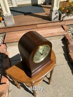 Restored Antique 1921 Seth Thomas Chime Clock No. 11 with119 Westminster Mvmt