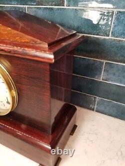 Restored Antique Seth Thomas Adamantine Mantel Clock Belmont. Great Condition