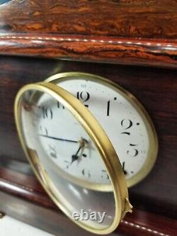 Restored Antique Seth Thomas Adamantine Mantel Clock Belmont. Great Condition