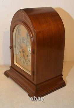 Restored Grand Seth Thomas Chime 70 1928 Antique Cabinet Clock In Mahogany