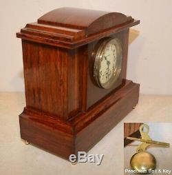 Restored & Rare Seth Thomas 4 Bell Sonora No. 1 1910 Antique Chime Clock