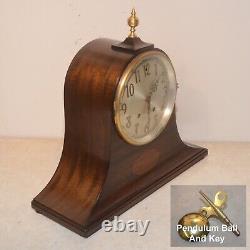 Restored Rare Seth Thomas Antique Frontenac-1924 Fine Cabinet Clock In Mahogany