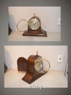 Restored Rare Seth Thomas Antique Frontenac-1924 Fine Cabinet Clock In Mahogany