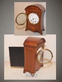 Restored Rare Seth Thomas Antique Touraine-1910 Fine Cabinet Clock In Mahogany